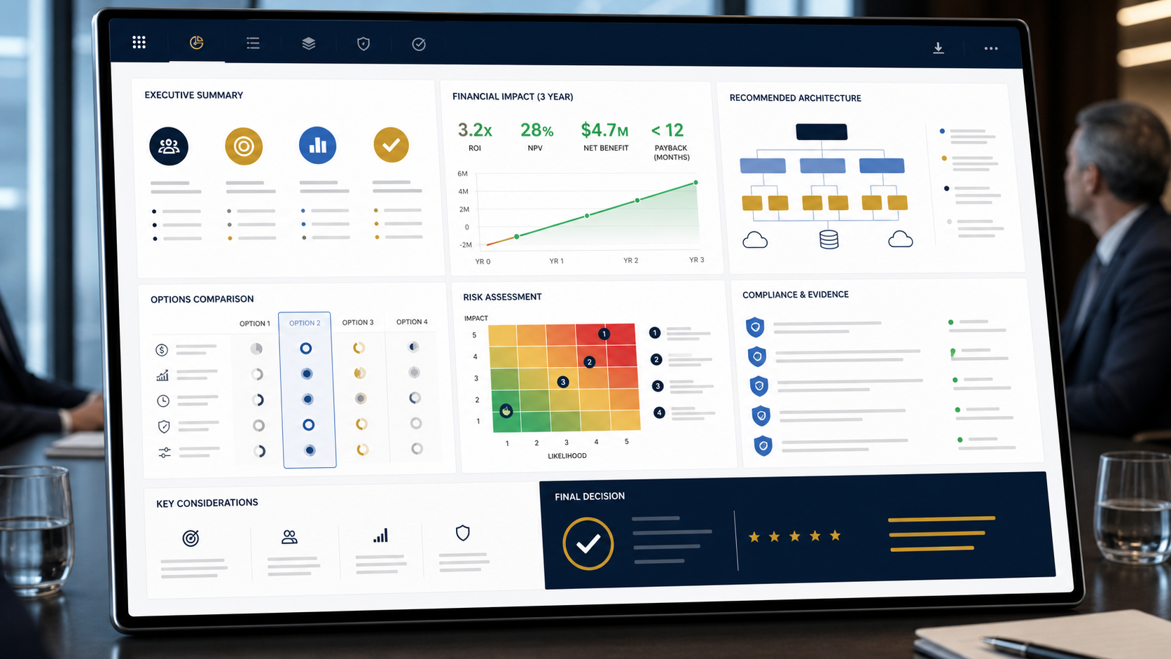 Sample Stactix Decision Brief preview